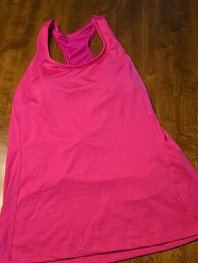 Joe Fresh Hot Pink Racerback Athletic Tank Top